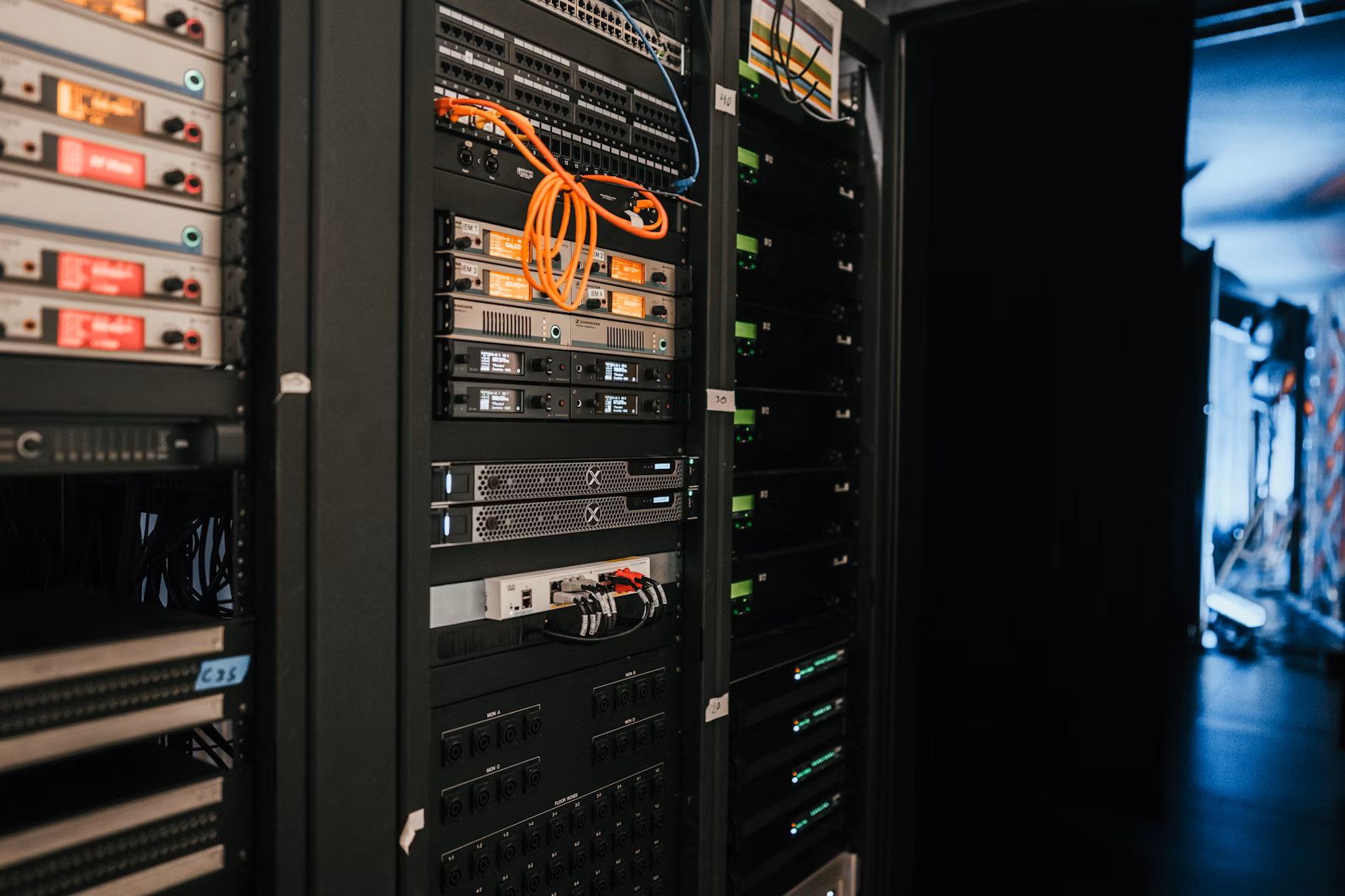 Serverraum Webhosting